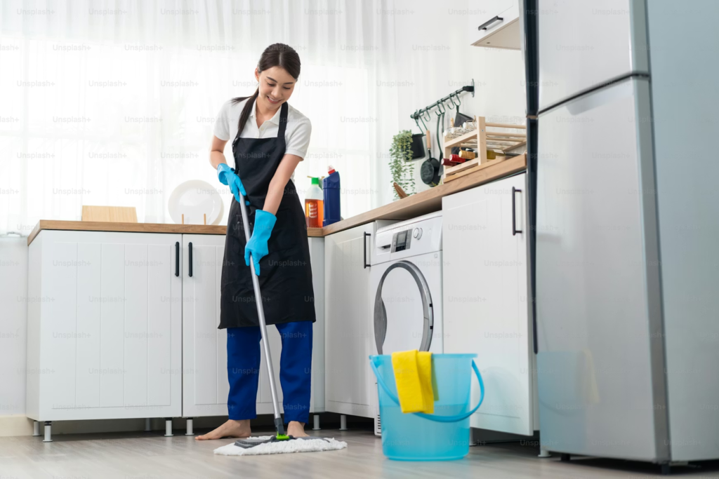 recurring house cleaning in Pikesville maintaining clean home